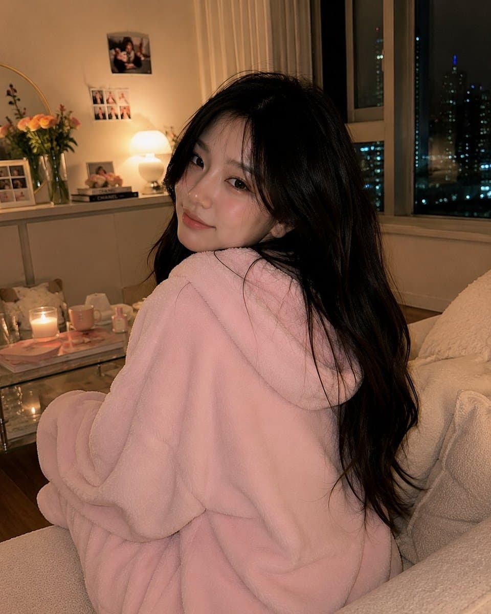 Cozy Korean Living Room Portrait preview image 4