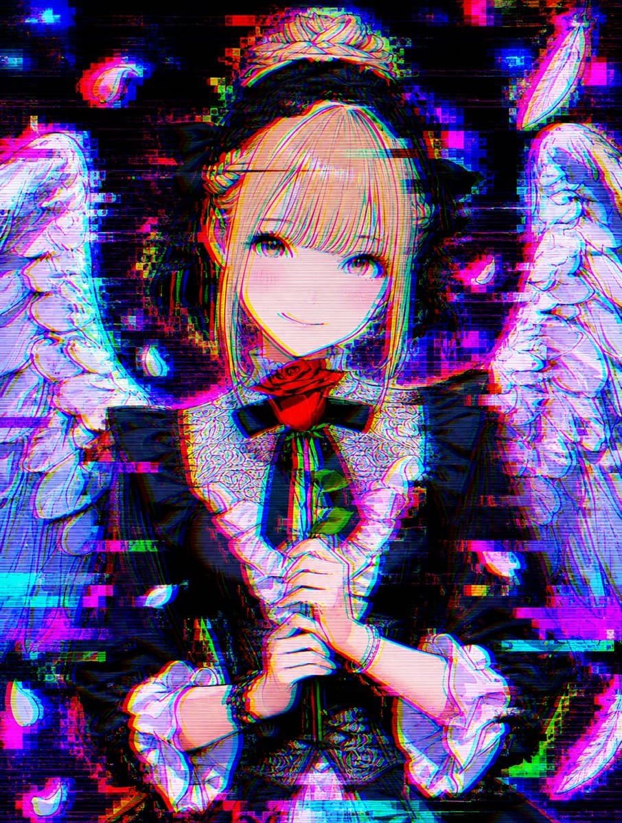 Intense Artistic Glitch Transformation preview image 3