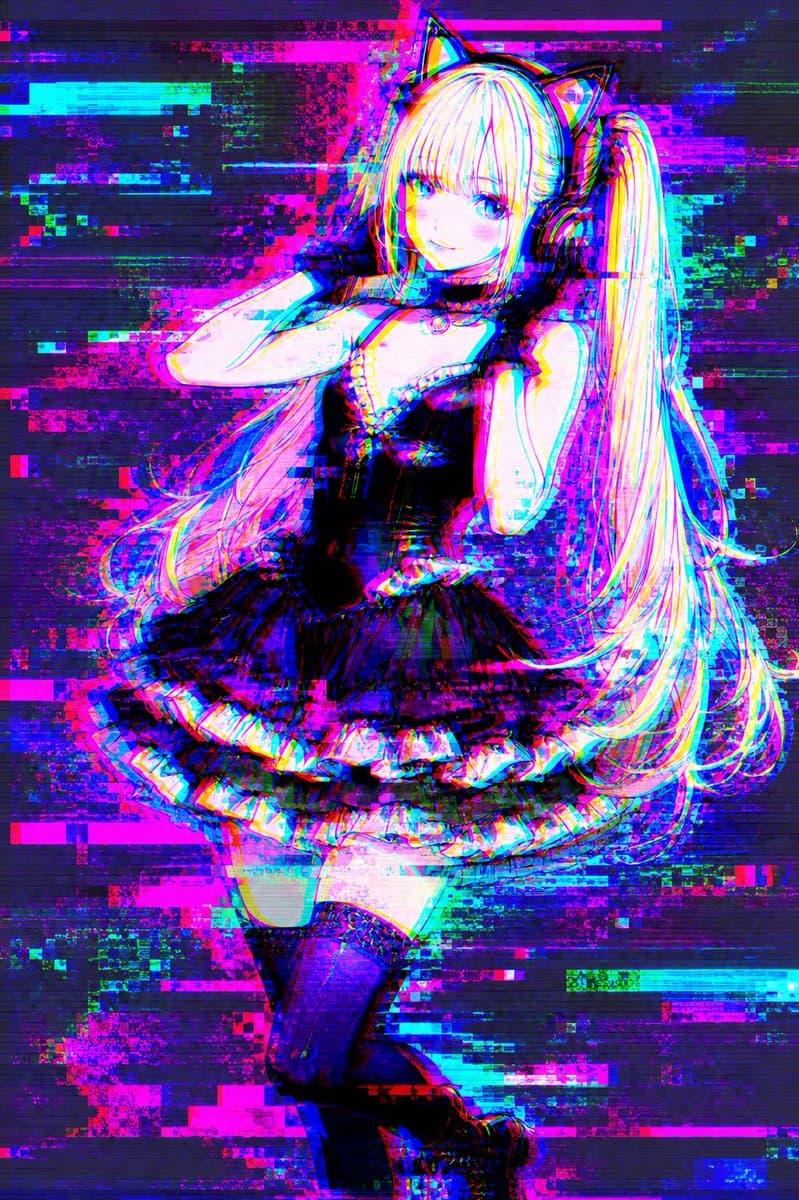 Intense Artistic Glitch Transformation preview image 4