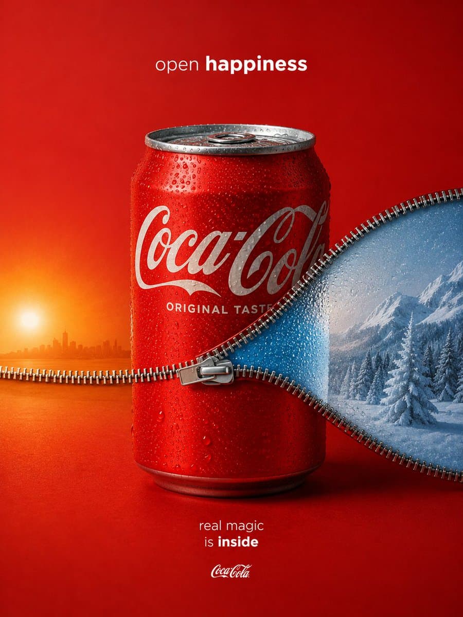 Coca-Cola Zipper Worlds Ad preview image 1