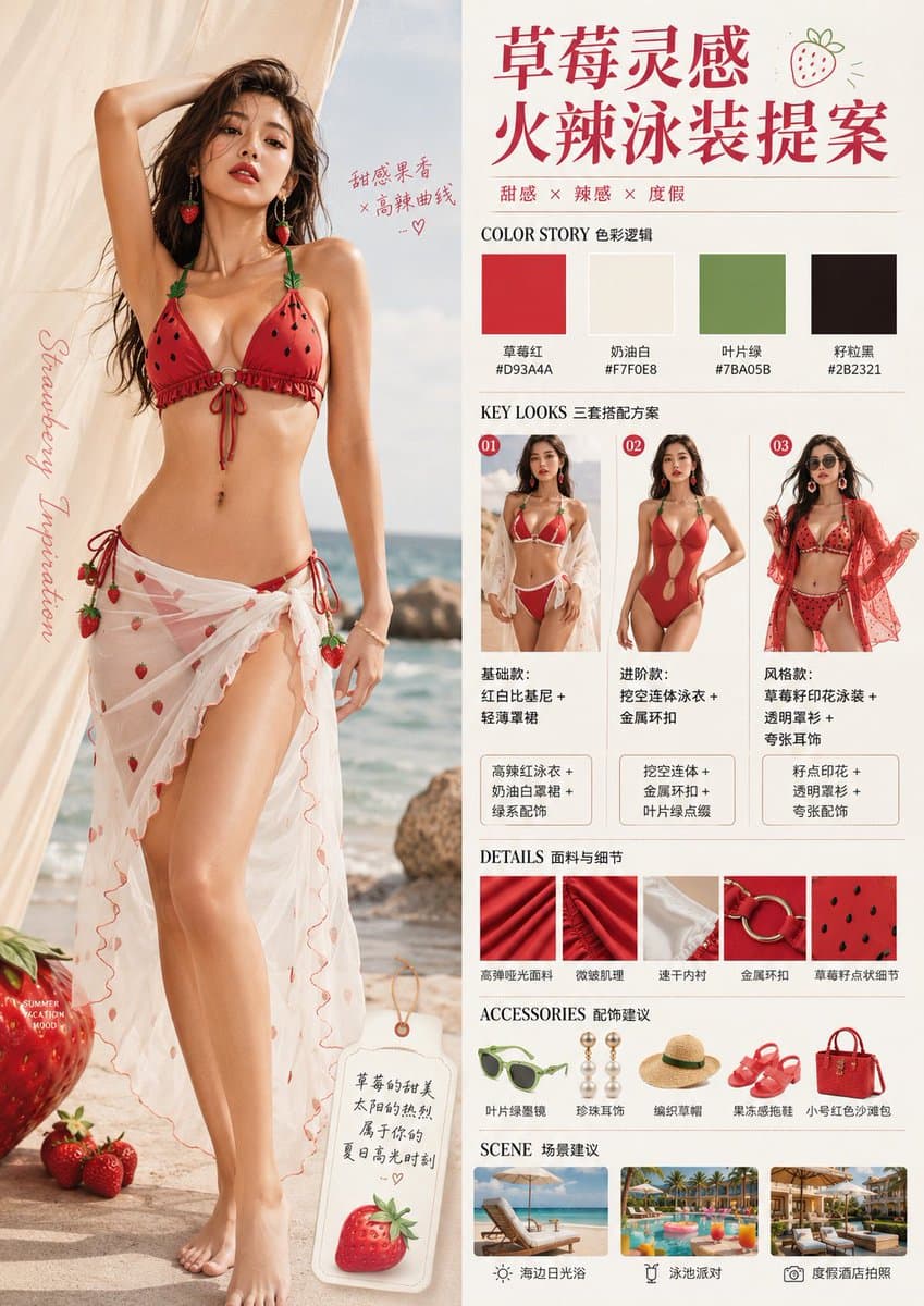 Lemon-Inspired Swimwear Fashion Proposal preview image 2