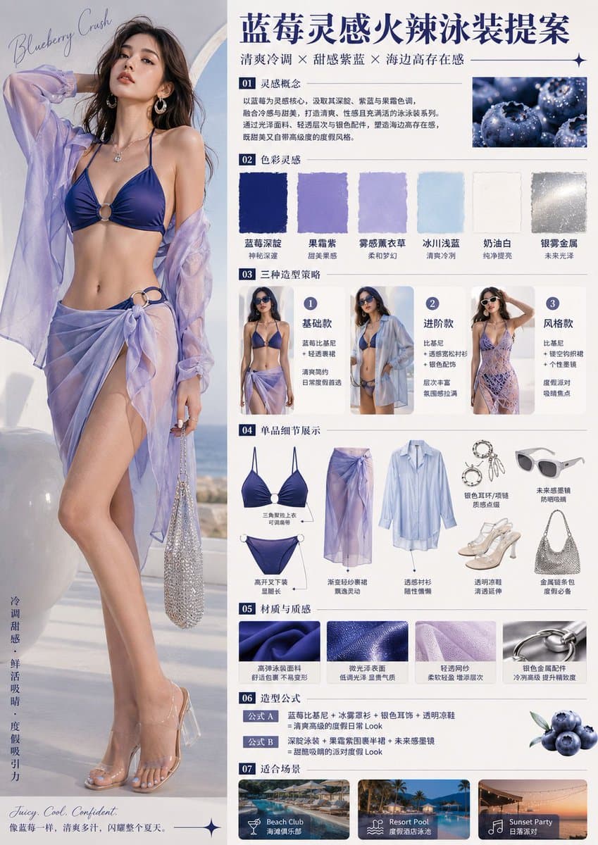 Lemon-Inspired Swimwear Fashion Proposal preview image 3