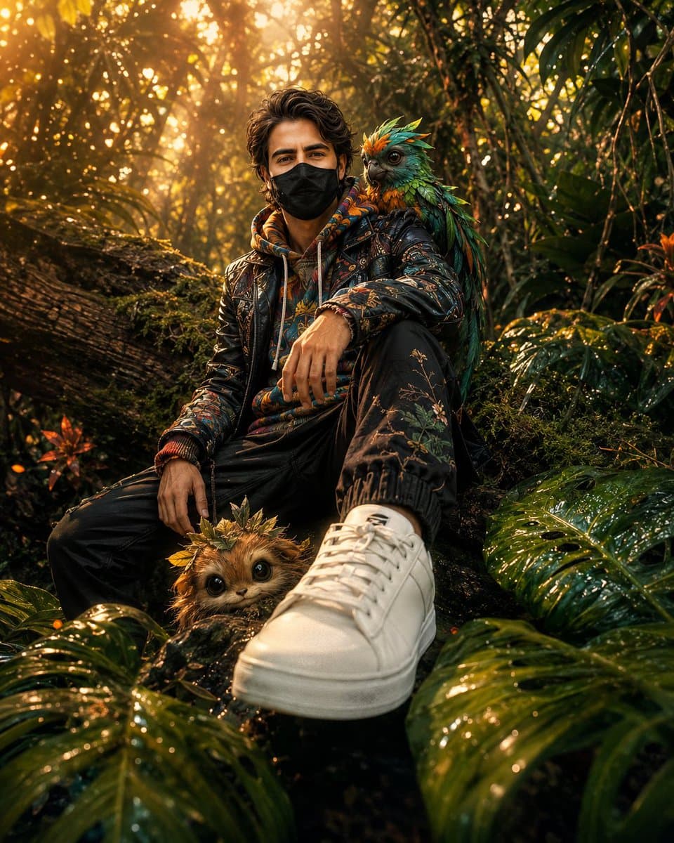 Hyper-Realistic Fantasy Jungle Adventure preview image 1