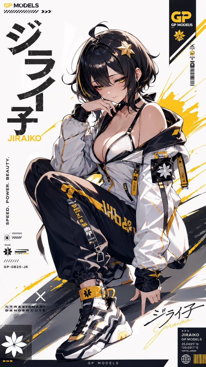Street Magazine Anime Illustration preview image 2