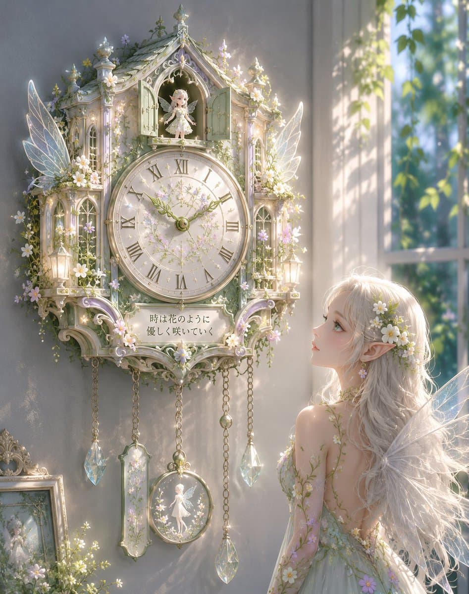 Illustration-to-Clock Transformation Prompt preview image 4