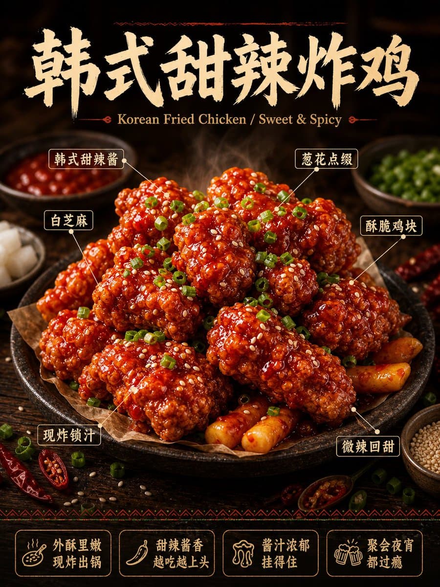 《餐饮新品主打海报》提示词 preview image 4