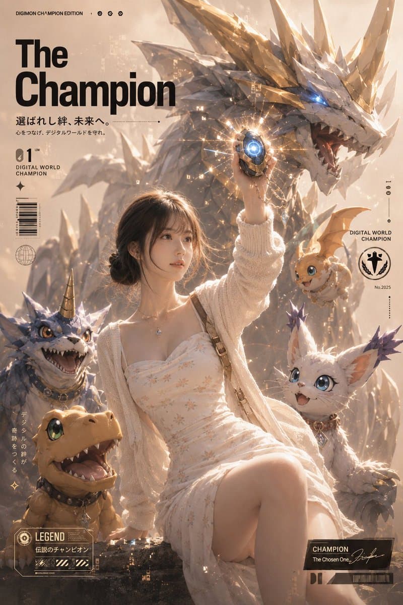 Champion Monster Adventure Poster preview image 2