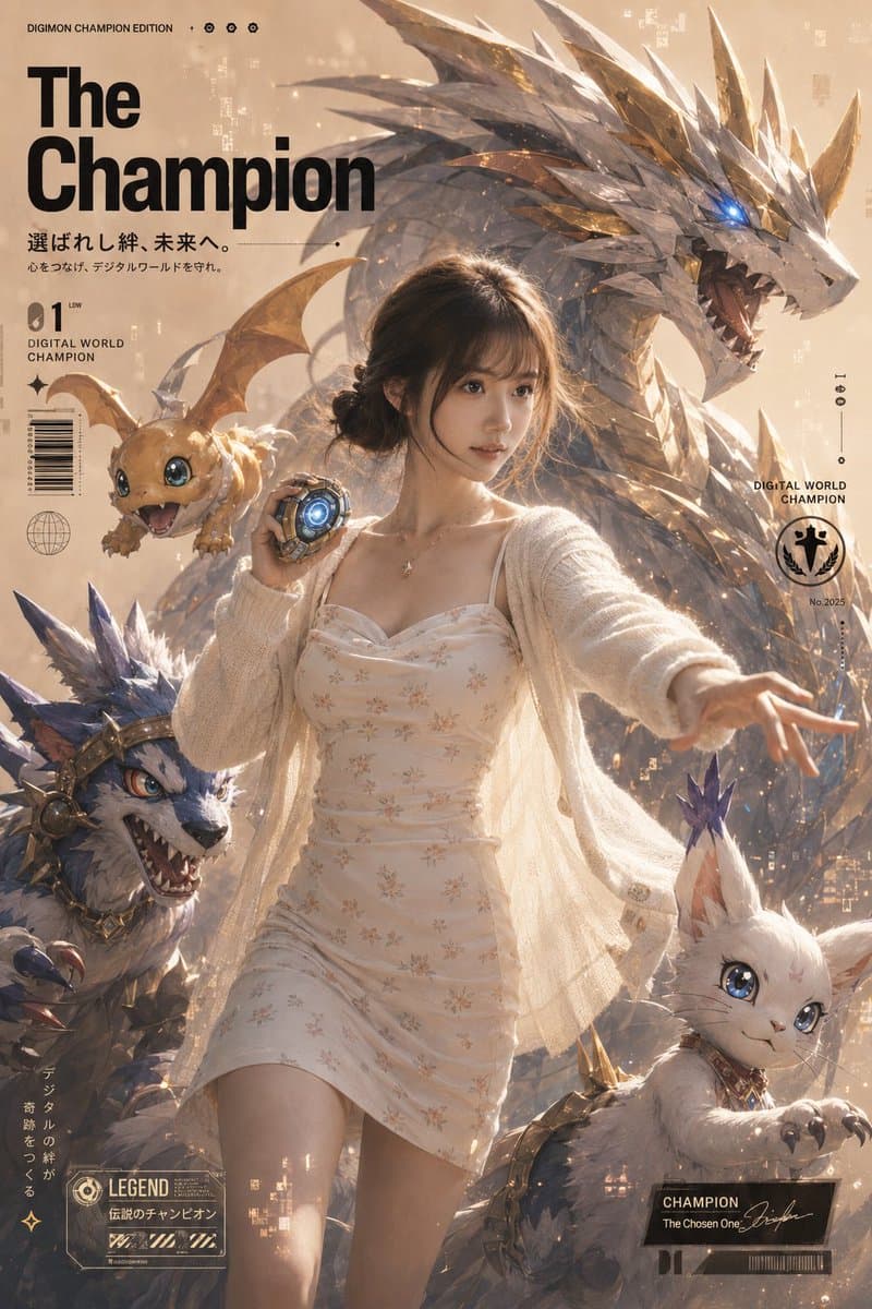 Champion Monster Adventure Poster preview image 4