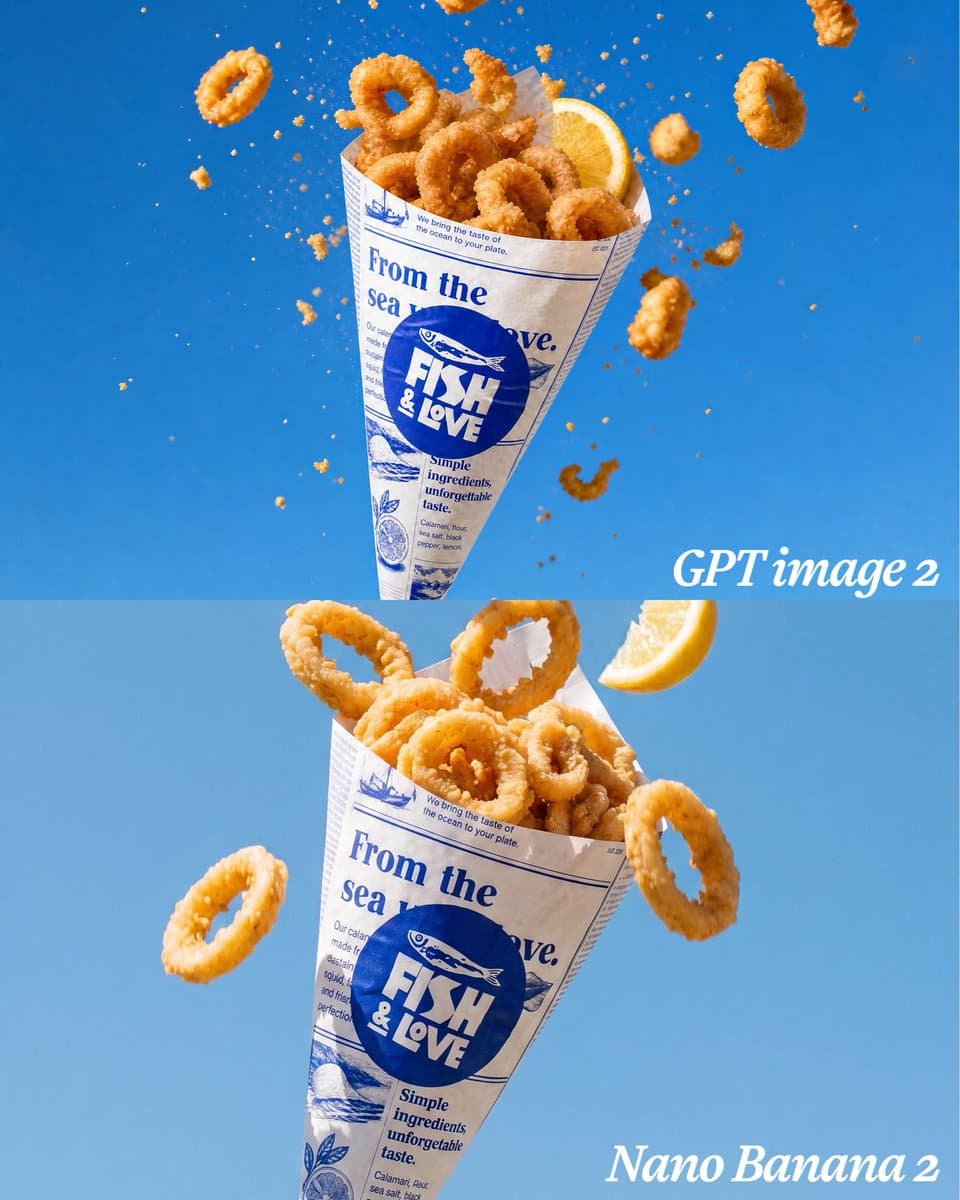 Calamari Cone Model Comparison preview image 1