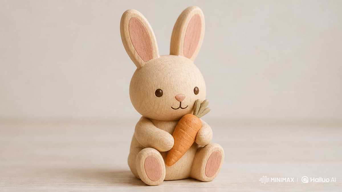 Scandinavian Wooden Toy Figure preview image 2