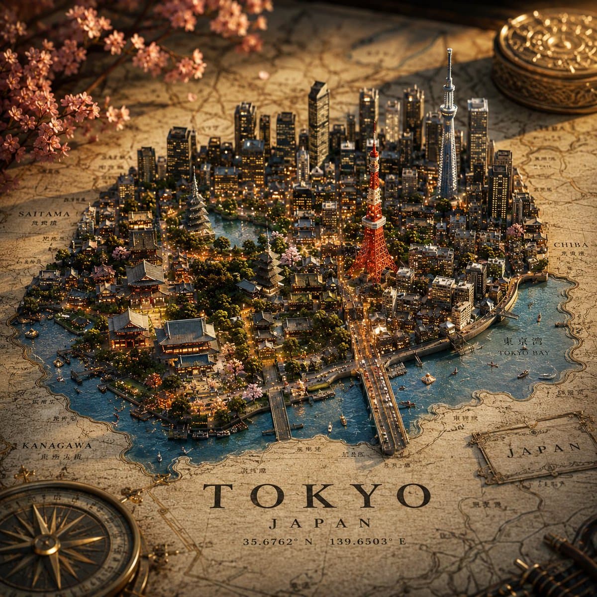 Cinematic Atlas Miniature World Diorama preview image 2