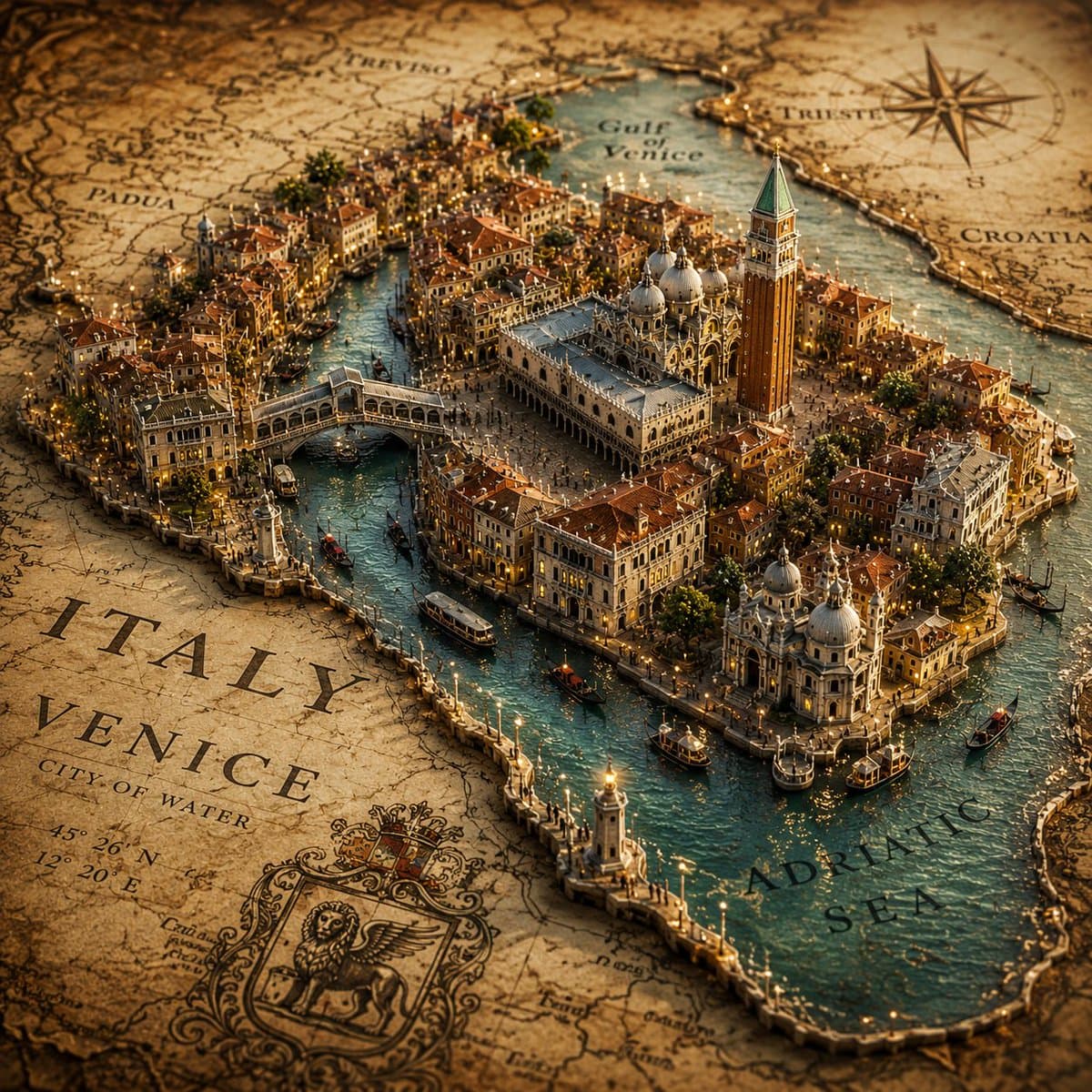 Cinematic Atlas Miniature World Diorama preview image 3
