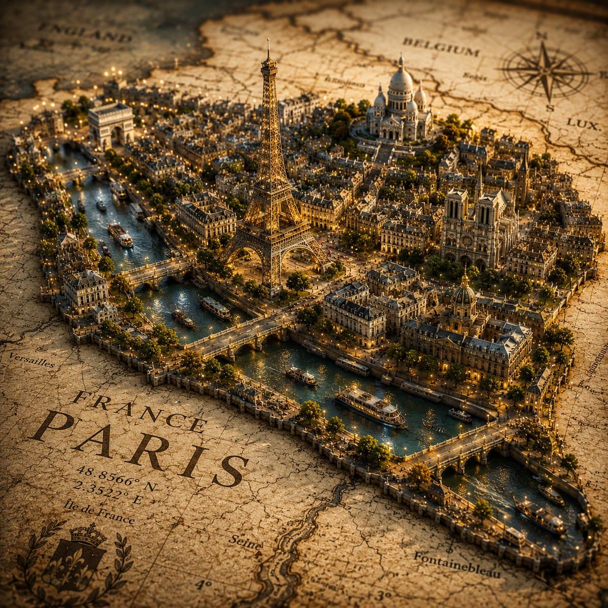 Cinematic Atlas Miniature World Diorama preview image 4