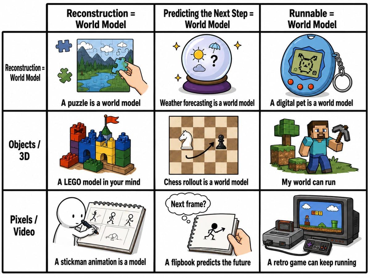 World Model Meme Grid preview image 2