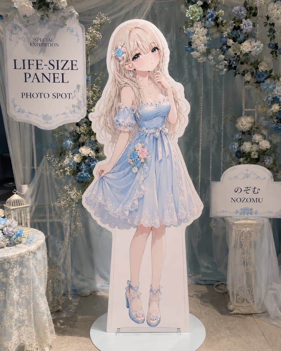 Anime Life-Size Panel Photo Spot preview image 1