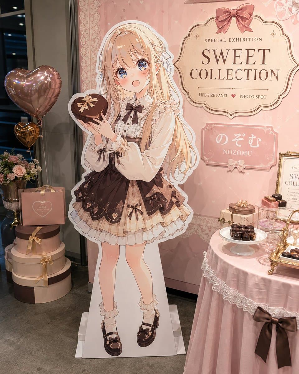 Anime Life-Size Panel Photo Spot preview image 2