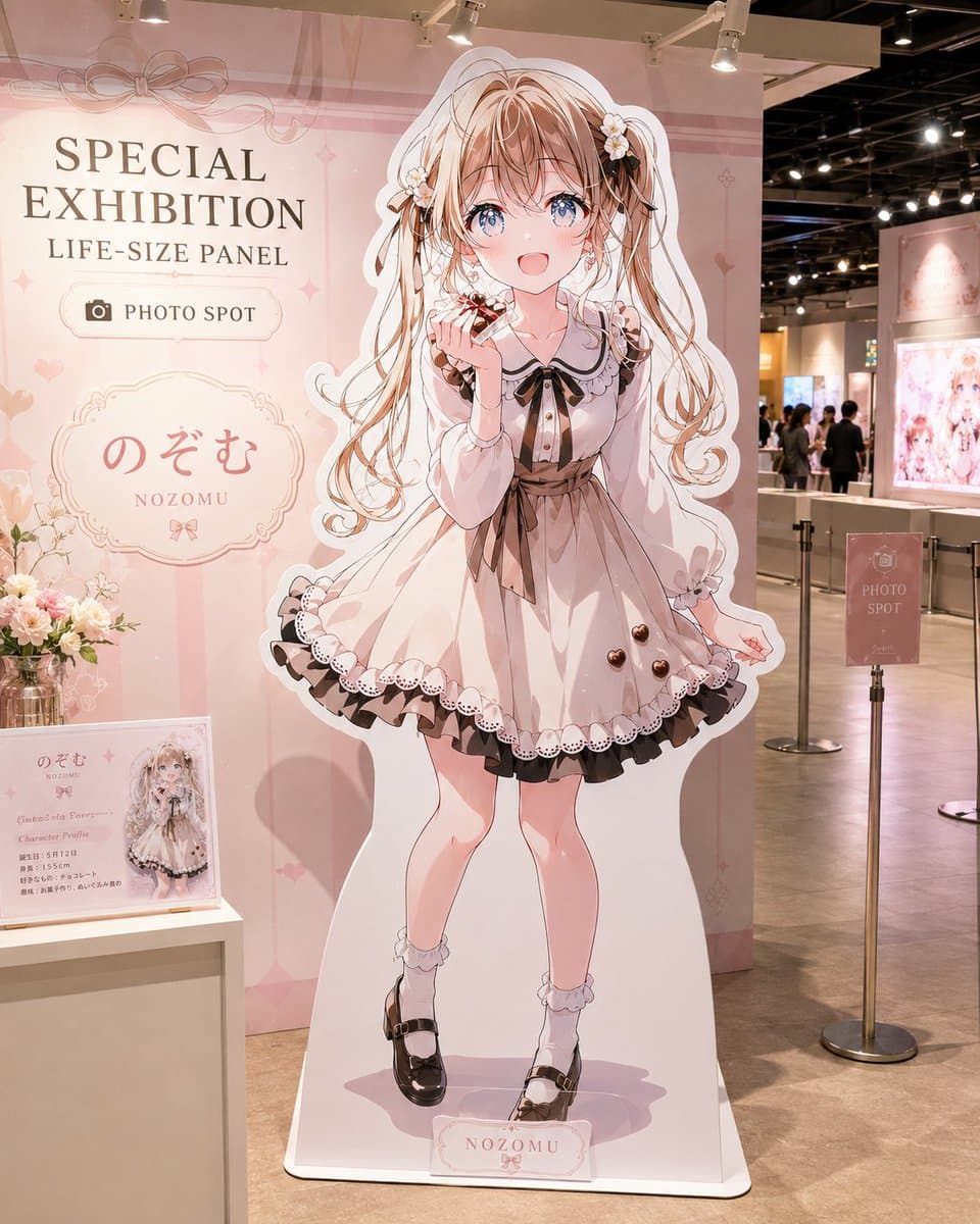 Anime Life-Size Panel Photo Spot preview image 3