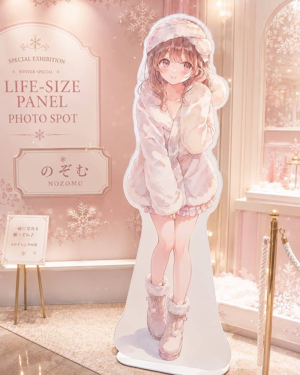 Anime Life-Size Panel Photo Spot preview image 4