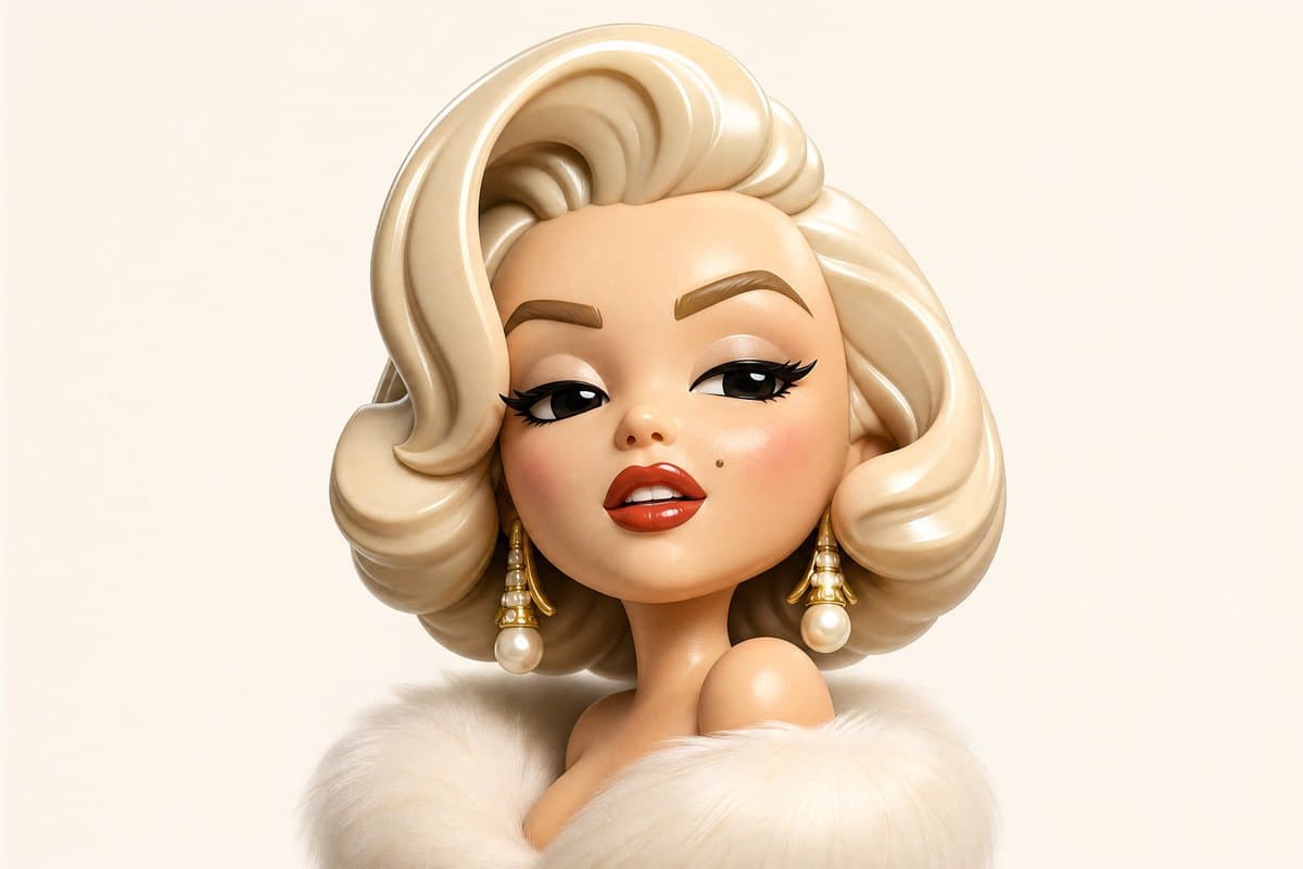 Stylized 3D Vinyl Toy Avatar preview image 1