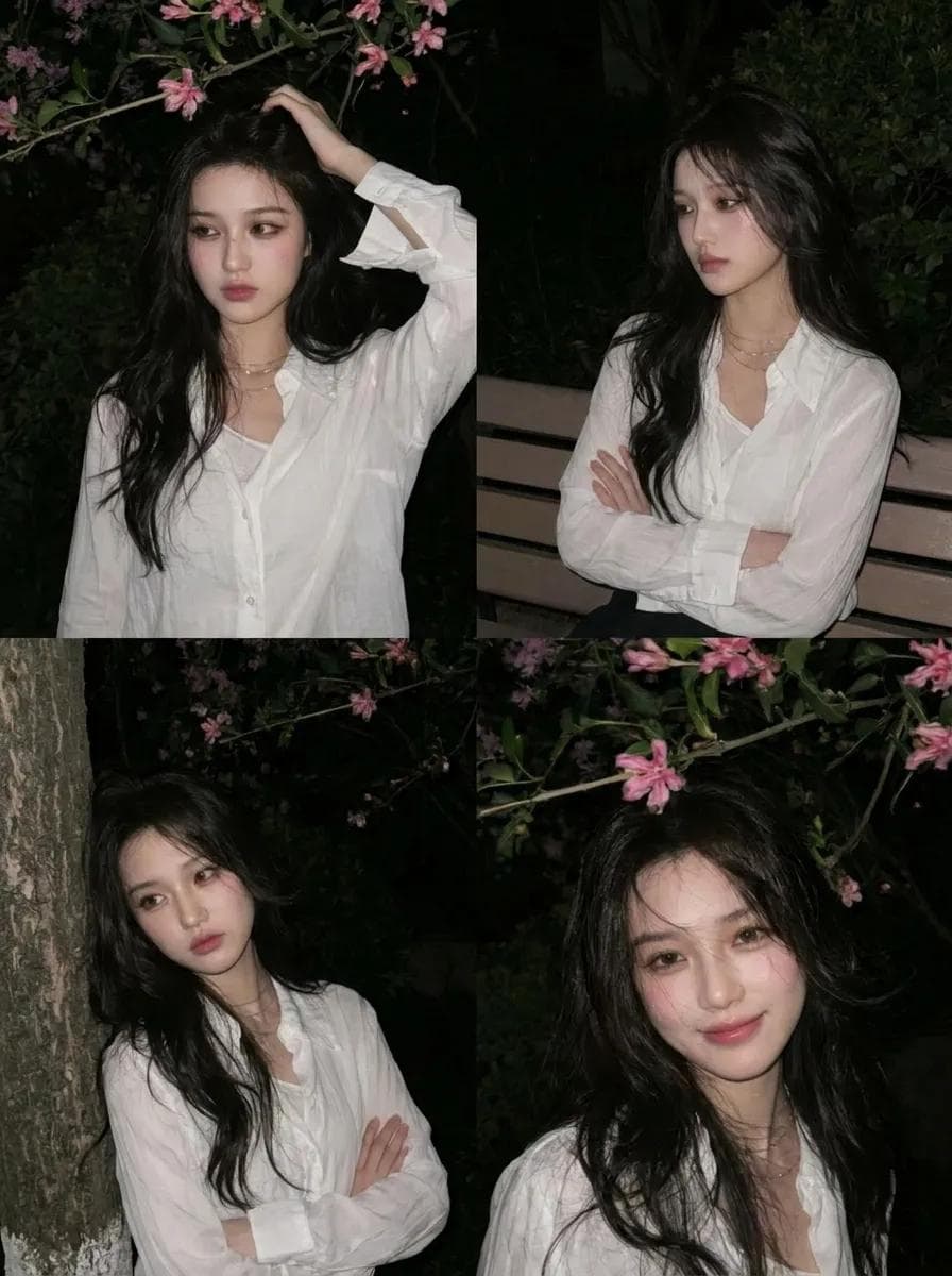 Candid Night Bloom Portrait preview image 1