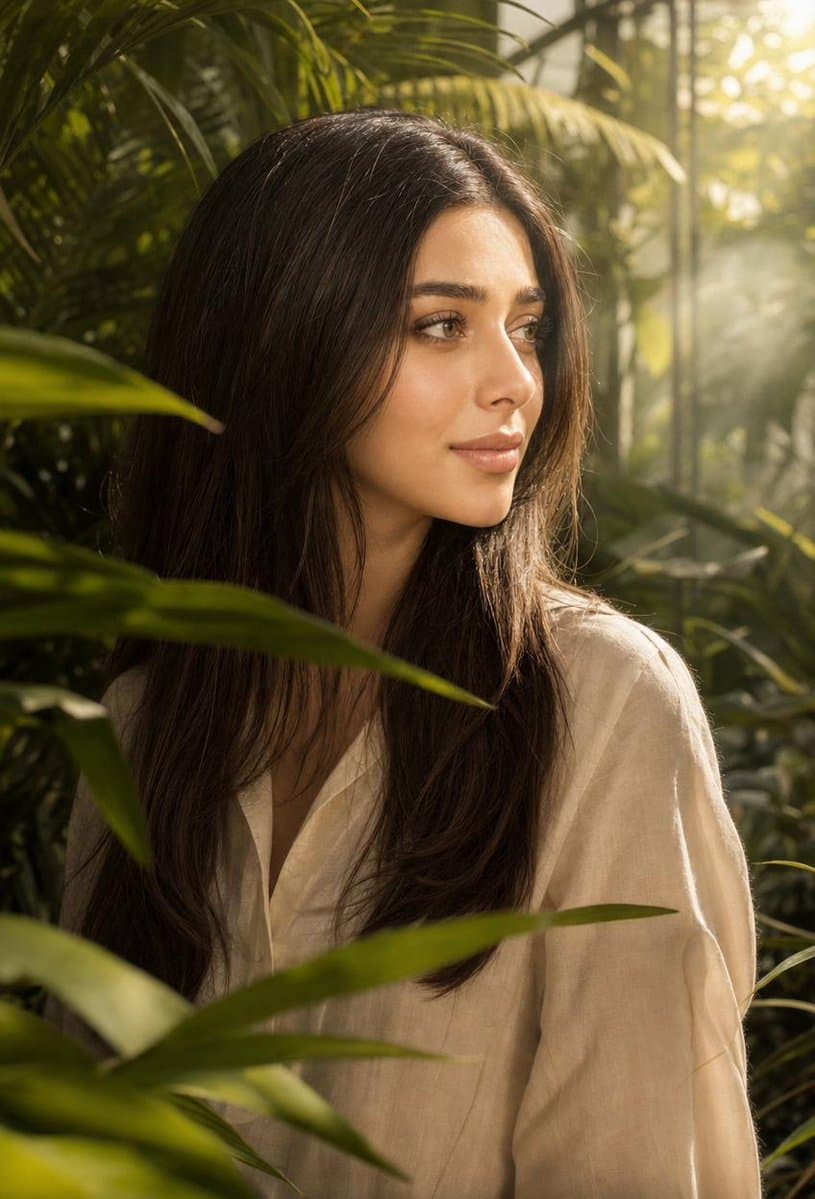 Tropical Greenhouse Editorial Portrait preview image 2