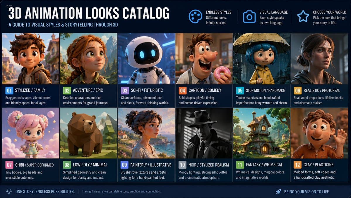 Anime Style Infographic Catalog preview image 4