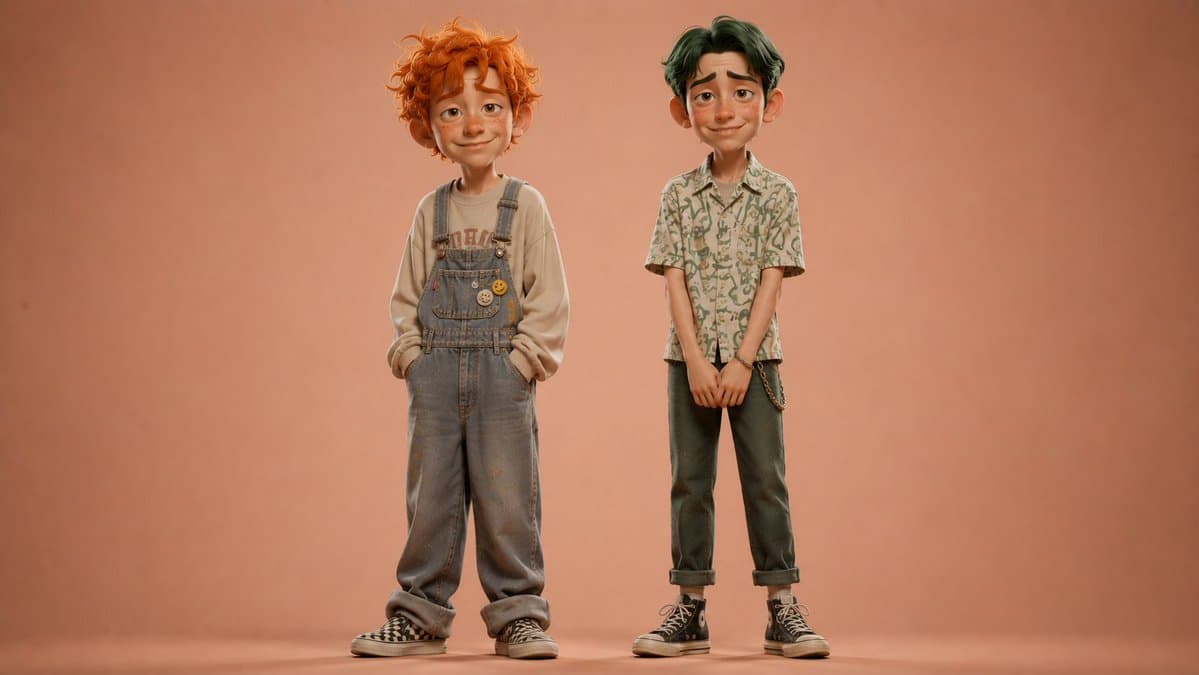 Anonymous Kids Studio Fashion Portrait preview image 2