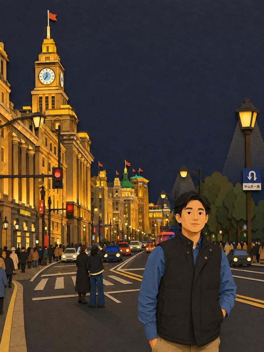 Whimsical Paper-Cut Travel Illustration preview image 4