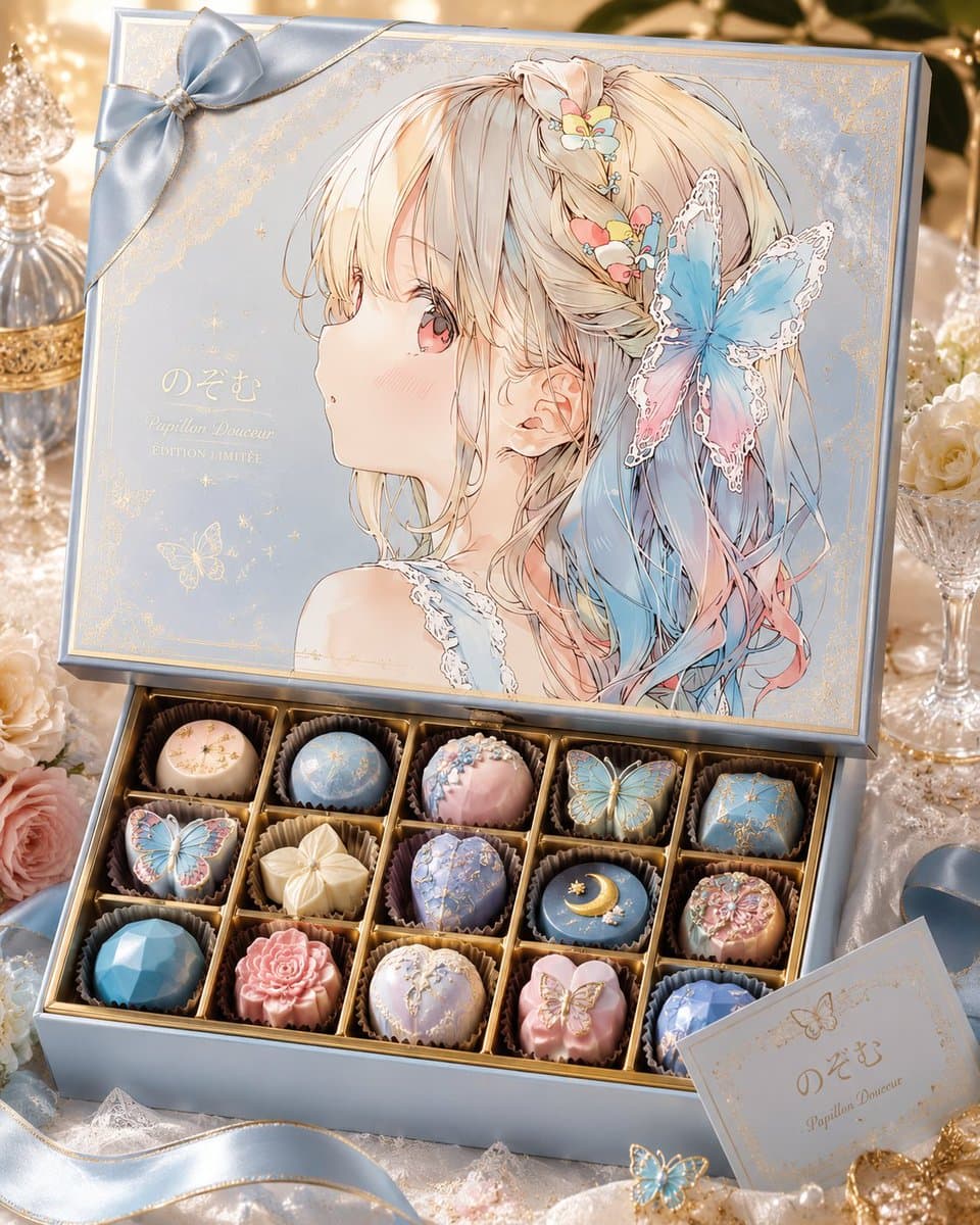Moonlit Anime Chocolate Box preview image 2