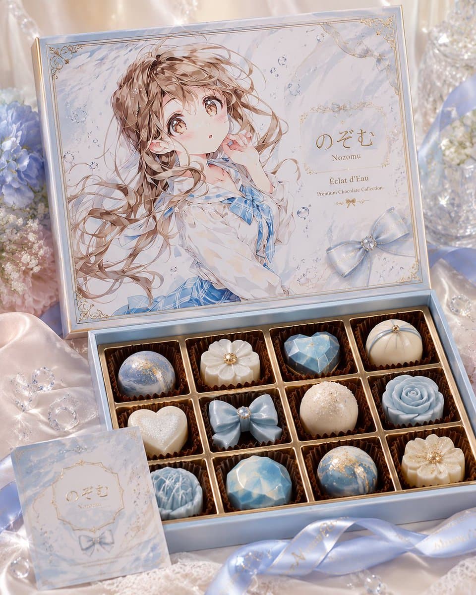 Moonlit Anime Chocolate Box preview image 3