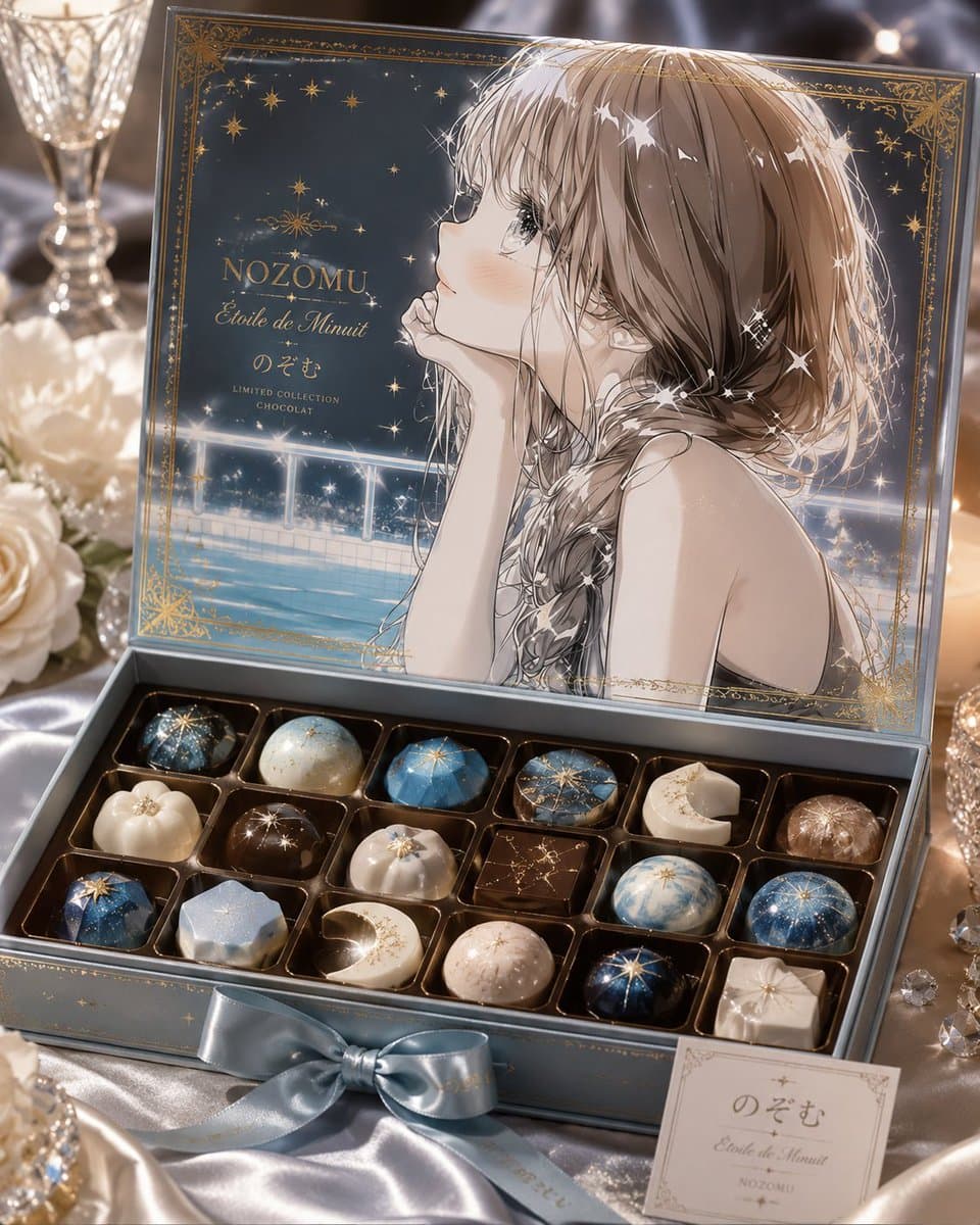 Moonlit Anime Chocolate Box preview image 4
