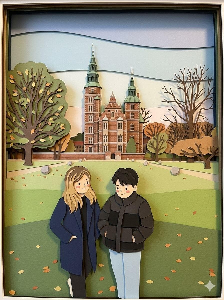Paper-cut Layered Illustration Style preview image 4