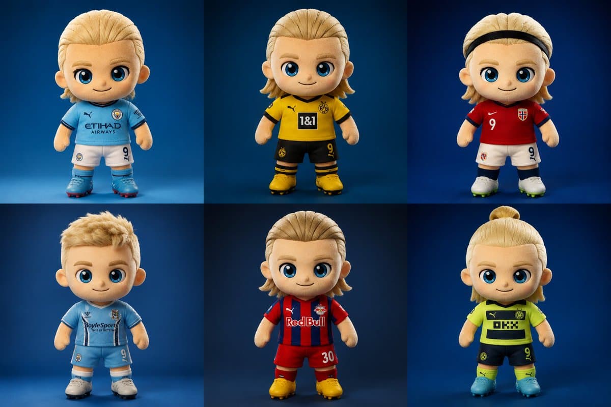 Plush Chibi Soccer Mascot preview image 1