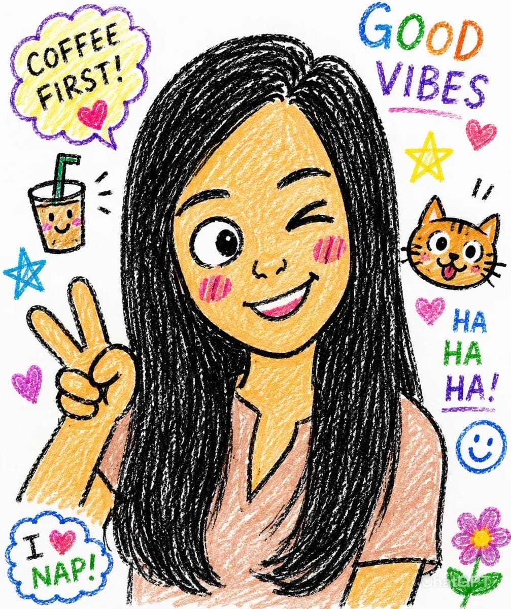 Crayon Style Illustrated Portraits preview image 2