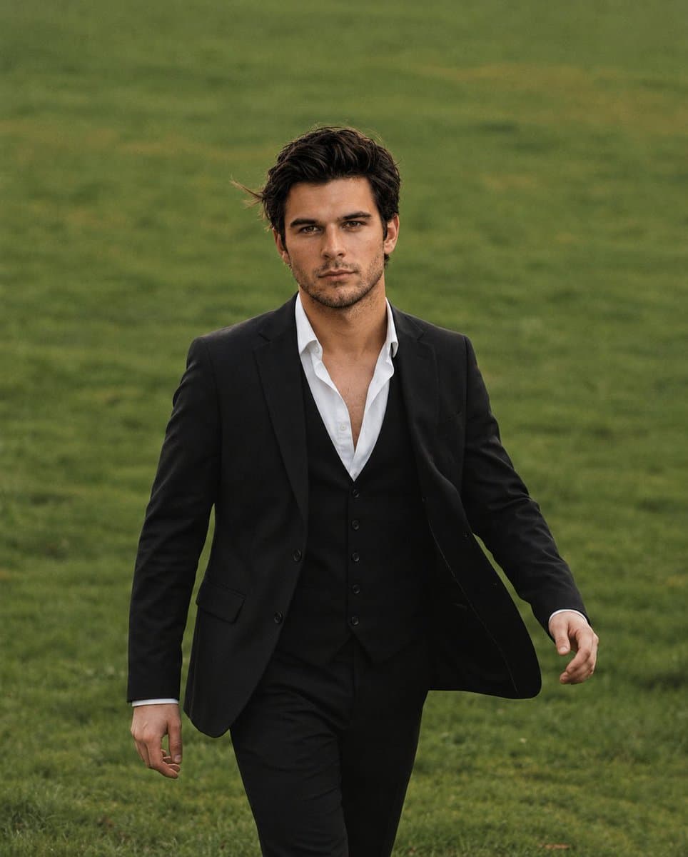 Golden Hour Male Portrait preview image 1