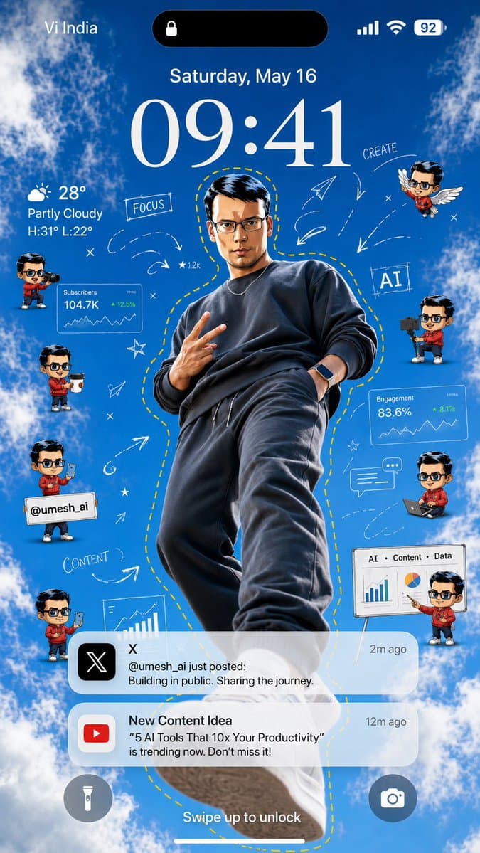 Creator Lock Screen Wallpaper preview image 1