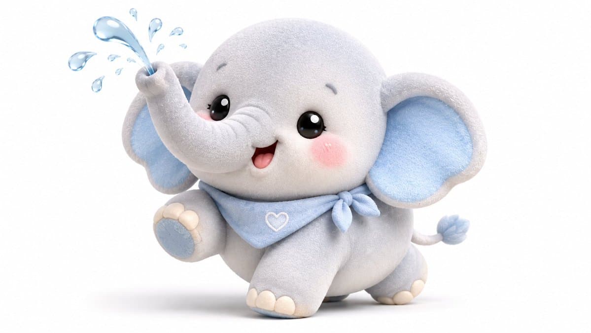 Kawaii Mochi 3D Toy Character preview image 2