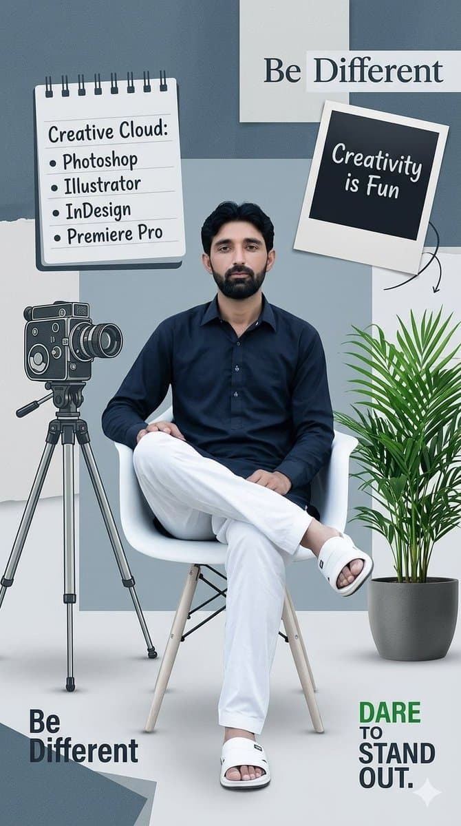 Creative Design Mood Board Portrait preview image 1
