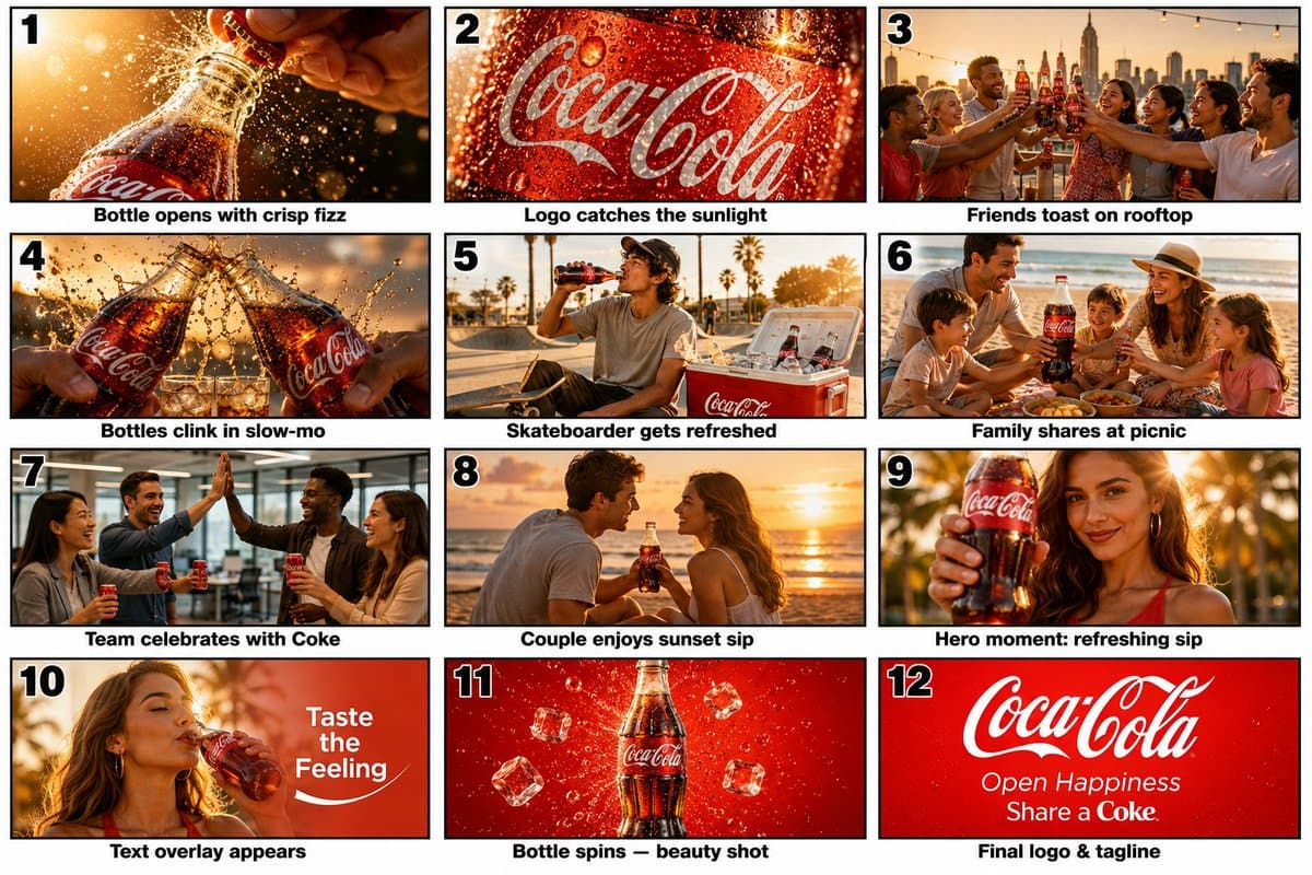 Commercial Storyboard Scene Generation preview image 1