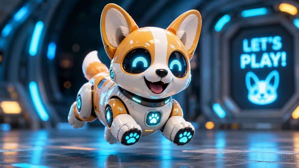 Miniature Sci-Fi Companion Robot preview image 3