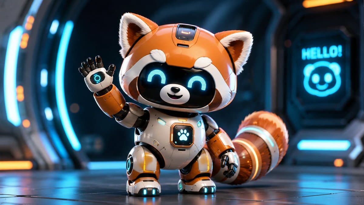 Miniature Sci-Fi Companion Robot preview image 4