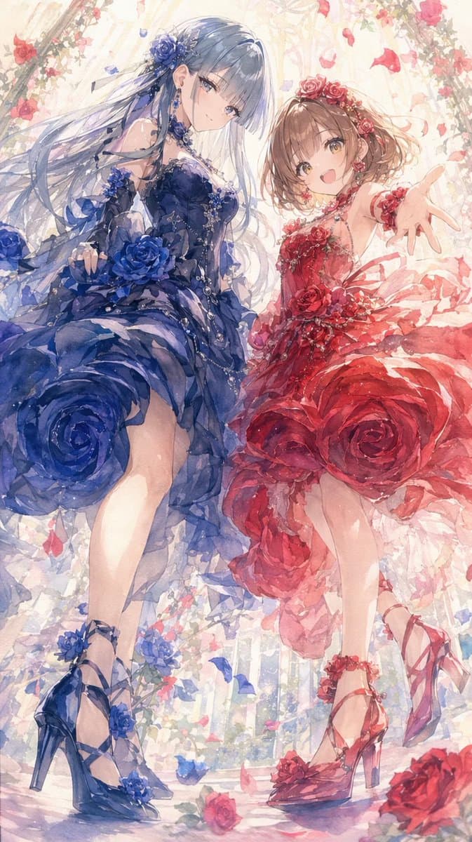 玫瑰花园动漫时尚双人组 preview image 1