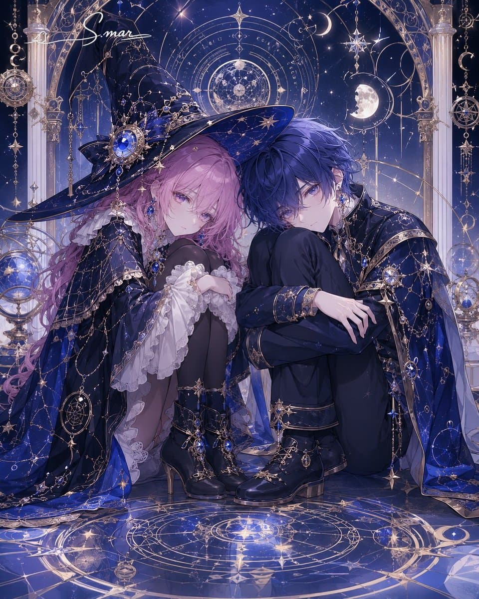 Celestial Magician Duo preview image 1