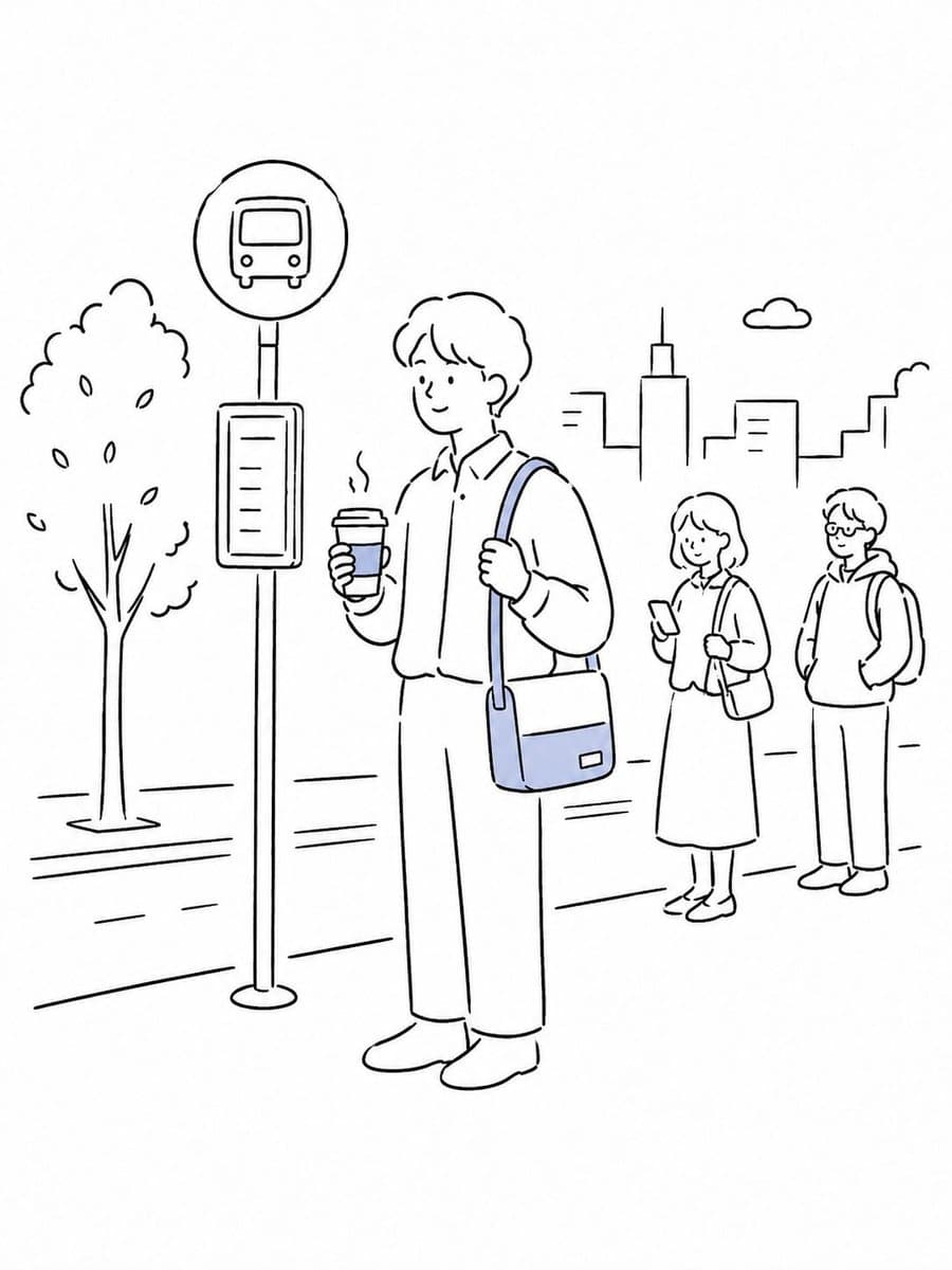 Minimalist Urban Vector Illustration preview image 1