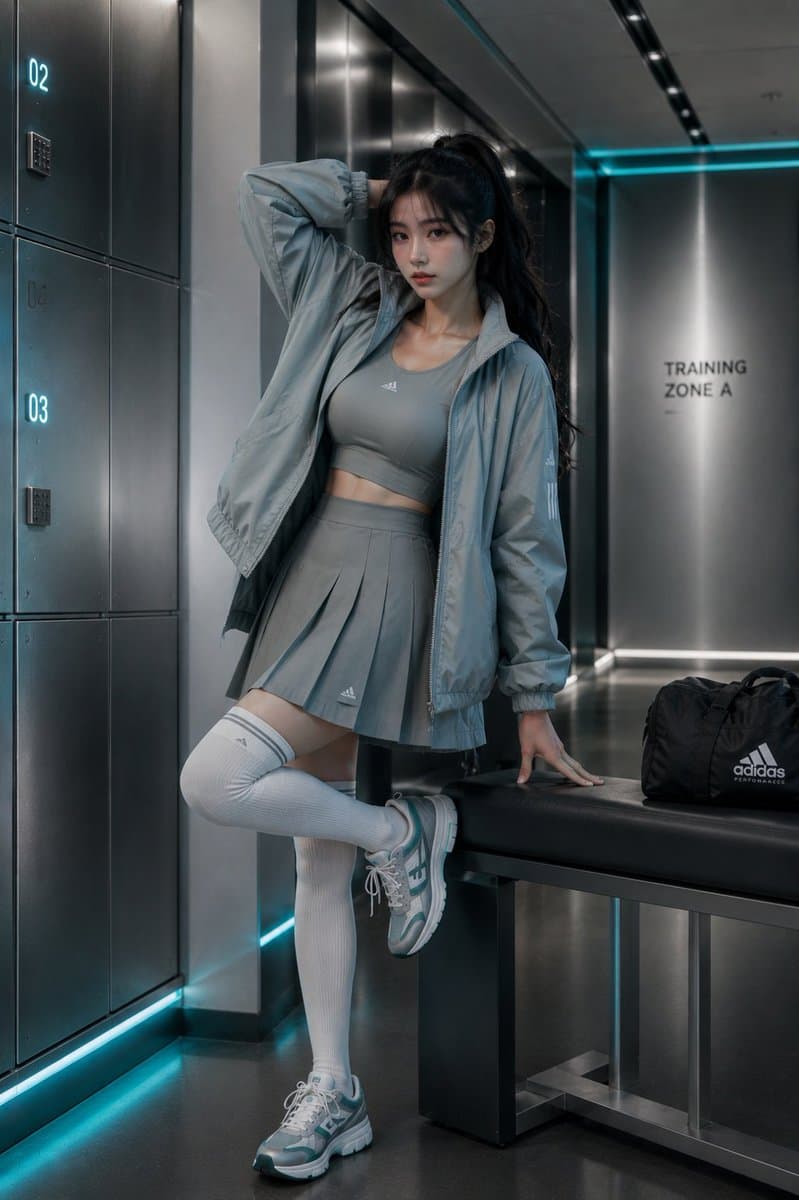 Luxury Athleisure Fashion Campaign preview image 1
