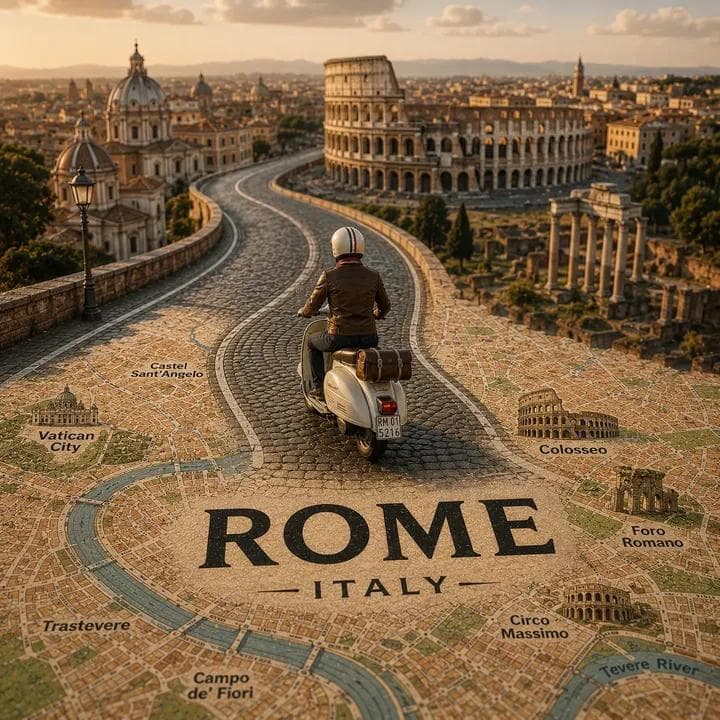 Tilt-Shift Travel Map Diorama preview image 1