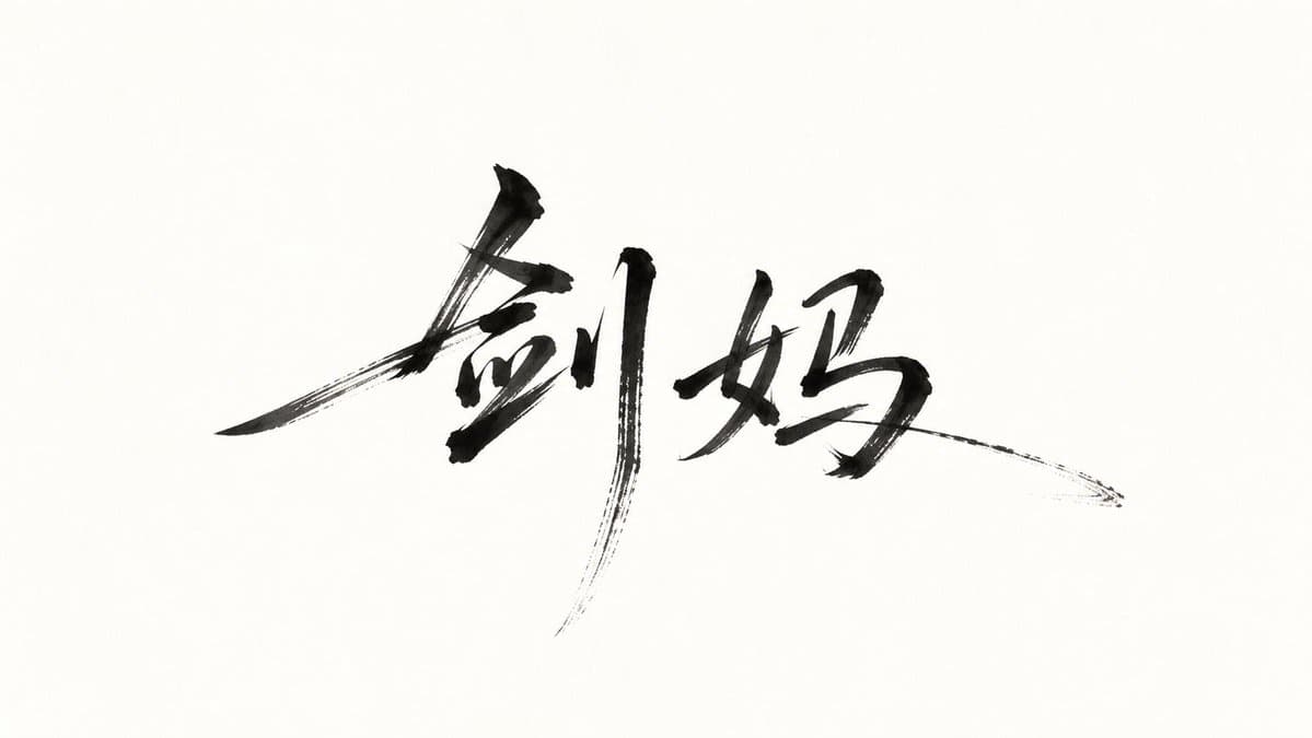 Minimalist Oriental Ink Signature Design preview image 4