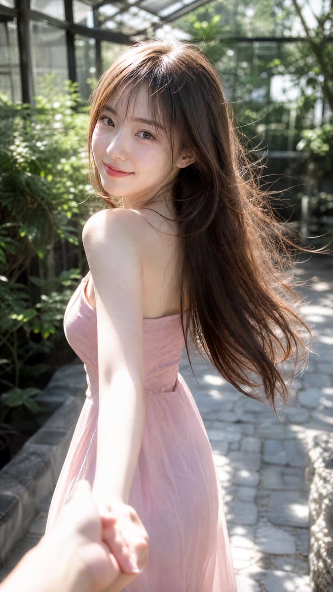 Cinematic Summer Portrait of an East Asian Woman preview image 2