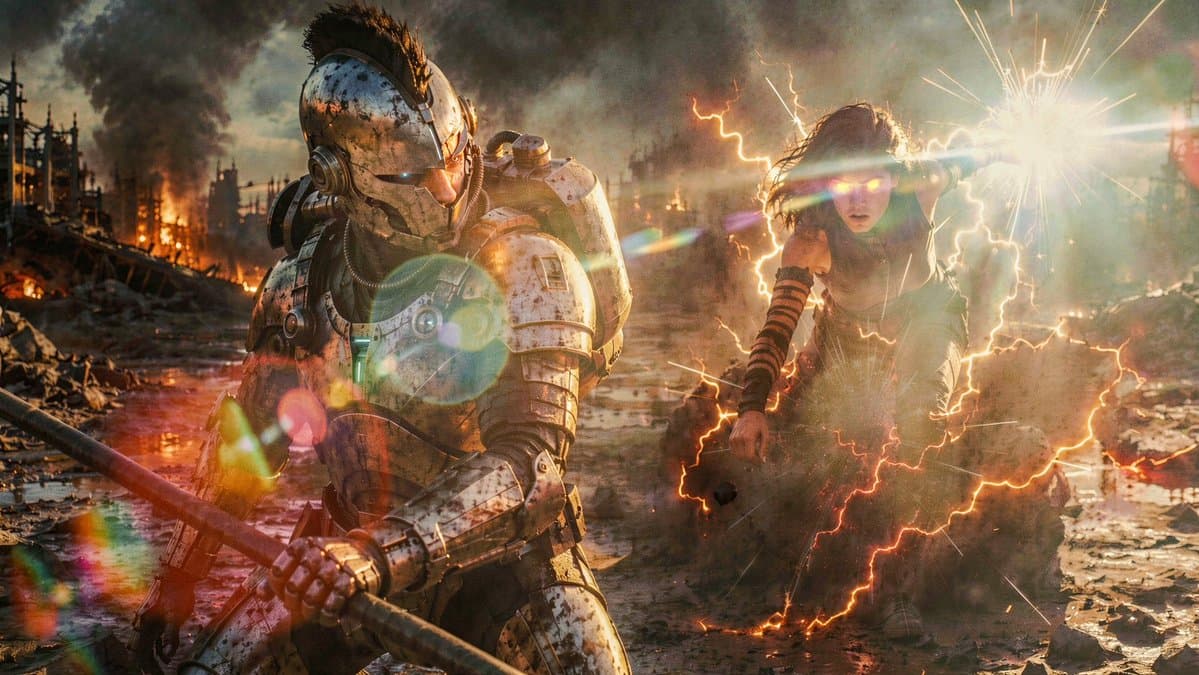 Cyber Knight vs Red Lightning Attacker preview image 2