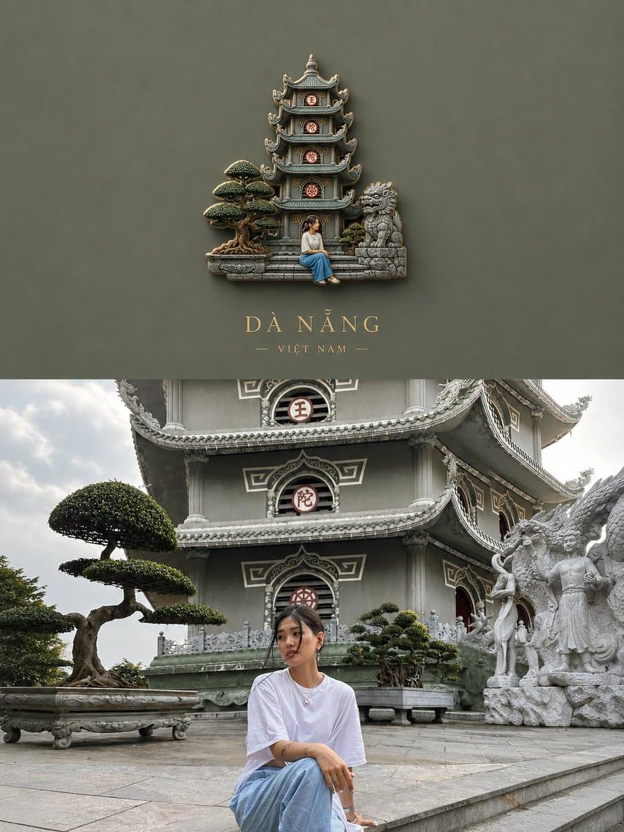 3D Souvenir Badge Travel Poster preview image 3